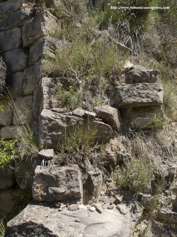 DETALLE DE LA COMPOSICIÓN DE SU MURO